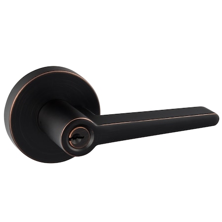 Sure-Loc Hardware Sure-Loc Hardware Basel Round Entry Lever, Vintage Bronze BS107-RD 11P
